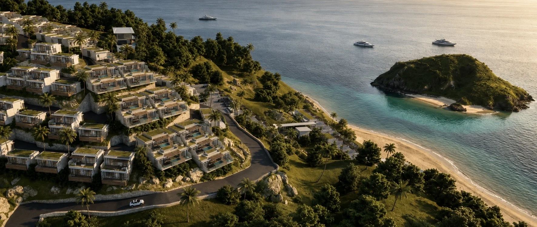 Resort de villas premium en Lombok